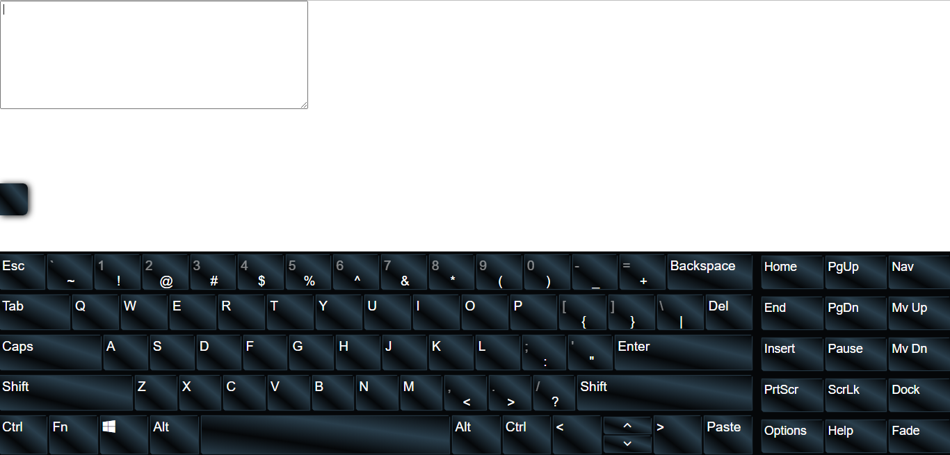 js keyboard